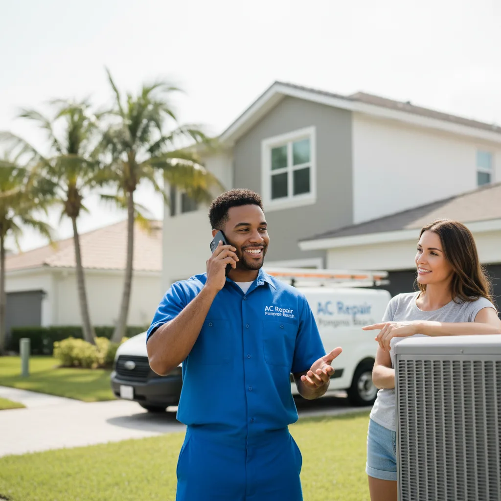 AC Repair Pompano Beach customer support in Okemah